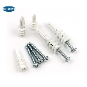 Premium Self-Drilling Plastic Wall Anchors for Drywall Installation