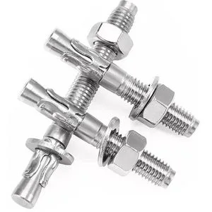 304 Stainless Steel Wedge Expansion Anchor Bolt Wedge Anchor Expansion Bolt Heavy Duty Anchor Construction Fastener