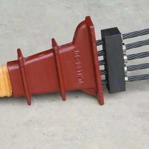 Prestressed Flat PT Anchor for PC Strand 0.5'' 0.6''