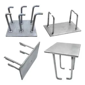 Customized Steel Plate High-Speed Rail Embedded Parts Welding U-Shaped Anchor Bolt