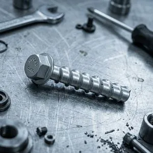 Manufacturer Direct 10.9 Grade High Load Concrete Screw Anchor for Structural Safety
