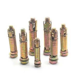 ISO9001 OEM Yellow Zinc Plated Bolt Expansion Anchor Bolts for Wood