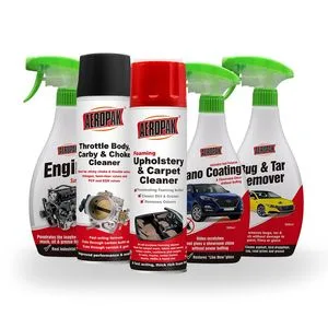 Aeropak Car Cleaning Products Antifreeze Coolant Car Spray Tire Sealer Brake Carburetor Wax Air Conditioner Foam Cleaner Spray