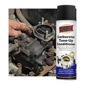Aeropak 500ml Aerosol Water-Based Multi-Purpose Engine Throttle Valve Cleaner Foaming Carburetor Cleaner Spray