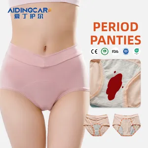 Wholesale Washable Leak Proof Reusable Menstrual Panties Period Underwear