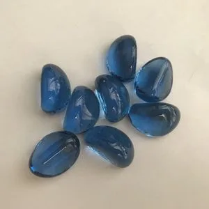Cashew Nuts Glass Beads Fire Glass Crystal Glass Pebbles