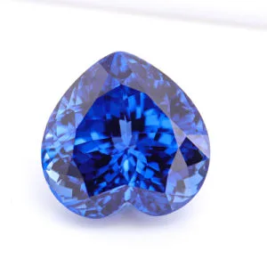 Wholesale Blue Sapphire Prices Per Carat Super Big Size 24mm 75carats for Women Gold Engagement Promise Pendant Necklace Making