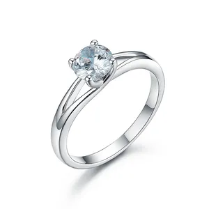 Fashion 925 Sterling Silver Fine Jewelry with CZ Customized Design for Wholesale