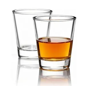 Promotion Gift Clear Tapered Wine Drinking Glass Cup Whiskey Shot Glass for Bar Party Serving