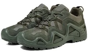 Lowa Style Combat Olive Green Walking Hunting Unisex Shoes and Boots