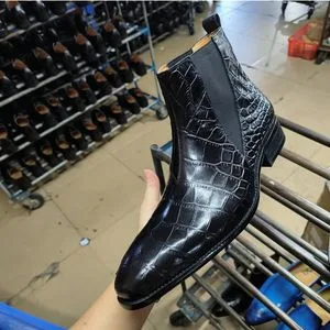 New Arrvial Men's Boots - Luxury Fashion Business Leather Dress Shoes Wholesales