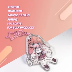 Custom Printed Acrylic Keychain Bulk Wholesale Sale