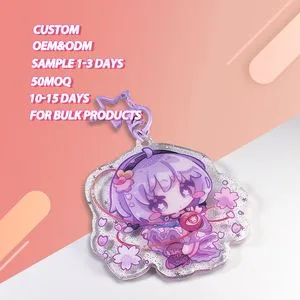 Anime Peripheral Acrylic Keychain OEM Factory Direct