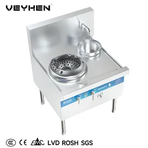 Heavy-Duty Kitchen Appliance with Silent Burners for Household Use