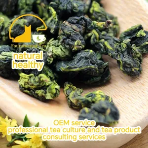 Fouramazingtea Tieguanyin Taiwan Milk Oolong GABA Tea Fenghuangdancong Dahongpao Organic Green/Black/White/Puerh/Puer Detox Slimming Gift Health Tea