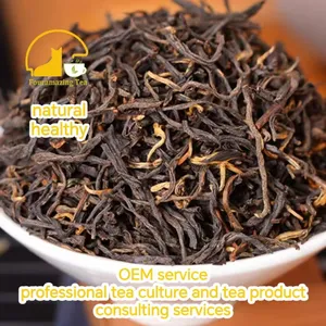 Fouramazingtea Ecological Organic EU Standard Honey Black Tea (trace elements: selenium&zinc) Whole-Leaf Chinese Weight Loss Green/White/Oolong/Puer/Puerh Tea