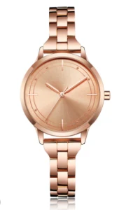 Fashion Casual Custom Logo Sports Genuine Leather Waterproof Women Wristwatch