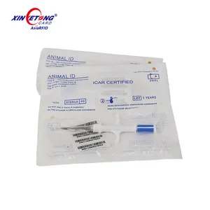 Injected Security Icar 13.56MHz NFC Protocol NFC Tag 213 Chip RFID Pet Animal Microchip
