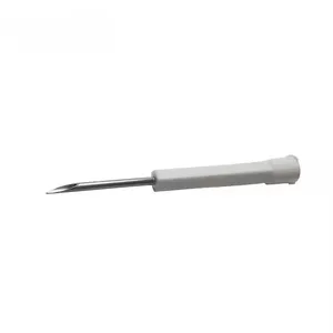 2.12/1.4mm Animal Microchips with Disposable Needle Bioglass Injectable RFID Chip Syringe Implant Em4305 Pet ID Microchip