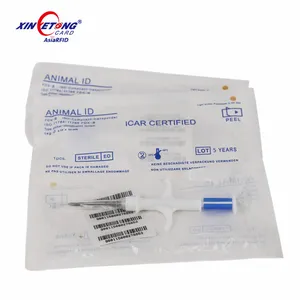 Injected Security Icar 13.56MHz NFC Protocol NFC Tag 213 Chip RFID Pet Animal Microchip
