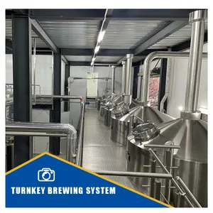 Industrial Beer Equipment 2000L-10000L Large Scale Brewery Equipment