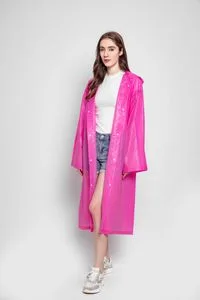 EVA Poncho Cheap Raincoat with Customized Logo
