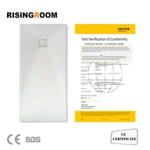Wholesale Easy Clean Pan Professional CE Cupc Certified Non-Slip SMC Shower Tray Custom Resin Rectangular Shower Base