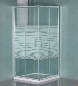 New Sliding Door Bathroom Shower Enclosure Square Shower Rooms