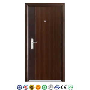 Hot Sale Steel Door Exterior Metal Security Front Entry Doors for Houses