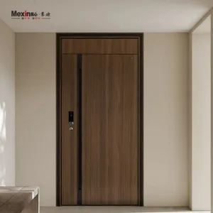 Mexin China Manufacturers Aluminum Alloy Security Steel Metal Door Anti-Theft for Condo Entry Door
