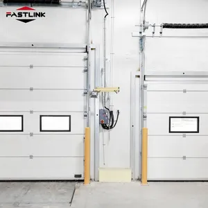 Fastlink Industrial Air Tight Dust Proof Insulated Aluminum Alloy Electric Sectional Sliding Door
