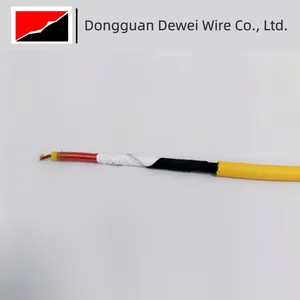 Медный проводник с силиконовой изоляцией для сенсорного кабеля с 20AWG Dw32 электрическим проводом медным проводом