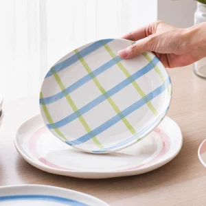 Charger Plates Porcelain Catering Plate Ceramic Dinner Plate Dishes for Restaurant