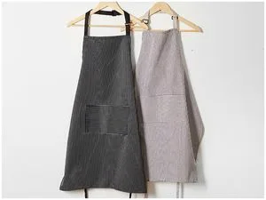 Different Color Cotton Polyester Non Woven Promotional Custom Printed Kitchen Apron