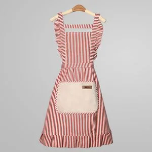 High Quality Wholesale Canvas Barber Apron Dirt-Proof Apron Canvas Sinewy Canvas Cleaning Apron