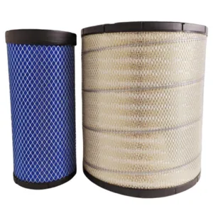 Heavy Truck Engine Diesel Spare Parts Air Filter Element P527682 RS3518 46556 Laf1849 Af25139m OEM Manufacturer for Construction Machinery C13 C15