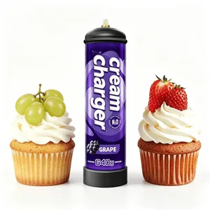 Versatile Whipped Cream Chargers 640g/0.95L - 180bar Test Pressure