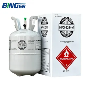 Топ-качество R1234yf R1234ze Газовые цилиндры хладагента с одобрением CE/DOT