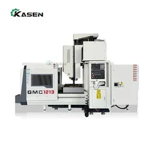 Taiwan Bt50 High-Strength Castings Mitsubishi System Gantry Machining Center Gmc1213 Gmc 1713 CNC Gantry Milling Machine