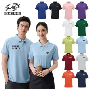 High Quality 210GSM Cotton Custom Print Embroidery Logo Golf Polo T Shirt