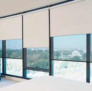 410GSM/0.3mm Curtain Fabric Blackout Fiberglass Window Curtain Fabric Fiberglass Curtains