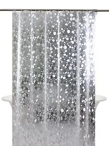 Waterproof 3D Transparent Digital Printing Shower Curtains