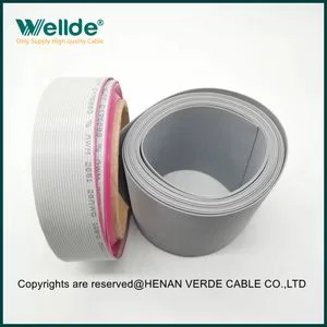 1.27mm Space Grey with Red Edge Flat Cable with Communication Epuipment