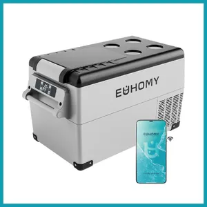 Euhomy 40L Portable Car Fridge Freezer with APP Control for Wholesalers