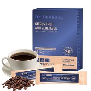 Weight Loss Slimming Light Burning Fat Citrus Fruitand Vegetable Coffee Solid Beverage Instant Coffee