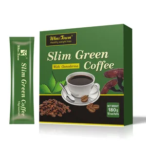 Winstown Slim Green Coffee Diet Healthy Herbal Weight Loss Instant Ganoderma Coffee