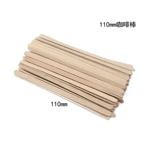 Portable Birch Coffee Stirrers Handheld Drink Mixer Eco-Friendly