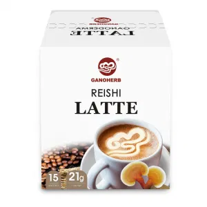 Ganoherb Mushroom Instant Coffee Organic Instant Latte with Mushroom