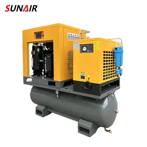 High Pressure Air-Compressor Industrial 20HP 15kw Combined Rotary Screw Air Compressor