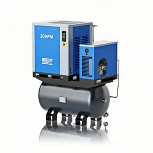 Oil-Free Made in China Oilless Diesel Screw Air Compressor with High Quality